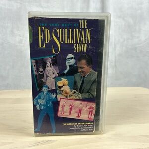 The Ed Sullivan Show Best of VHS Tape‎